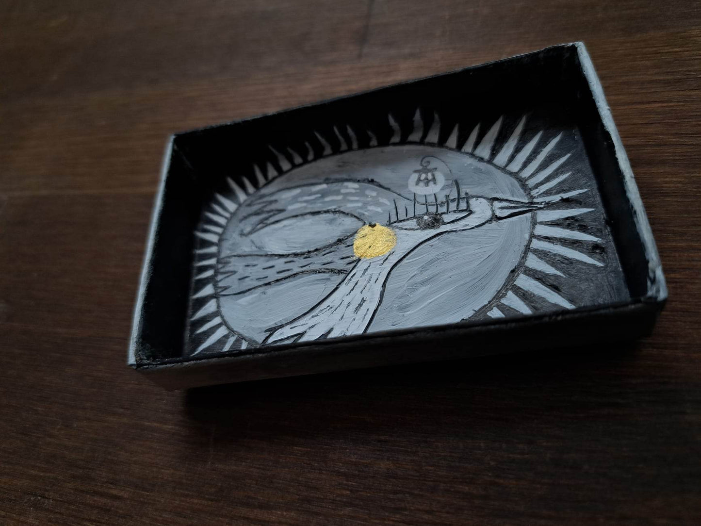 Ceramic Brooch / Not Alone ひとりではない