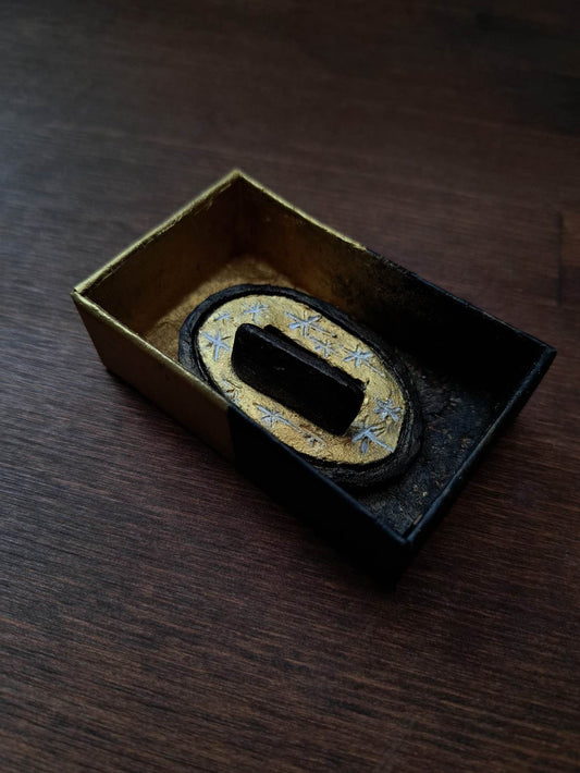 Ceramic Brooch / The Door Opens Tonight 今夜扉は開きます