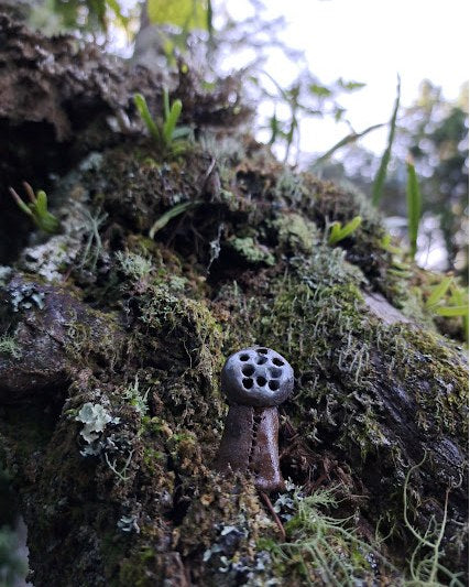 ④Forest Spirit Miniature Ceramic Sculptures | 森のスピリット陶器ミニチュアスカルプチャー