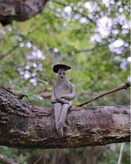 ④Forest Spirit Miniature Ceramic Sculptures | 森のスピリット陶器ミニチュアスカルプチャー