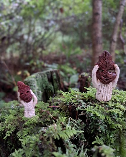 ④Forest Spirit Miniature Ceramic Sculptures | 森のスピリット陶器ミニチュアスカルプチャー