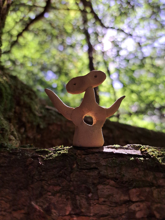④Forest Spirit Miniature Ceramic Sculptures | 森のスピリット陶器ミニチュアスカルプチャー