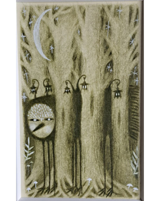 Drawing / At Night I Become A Bird 夜私は鳥になる