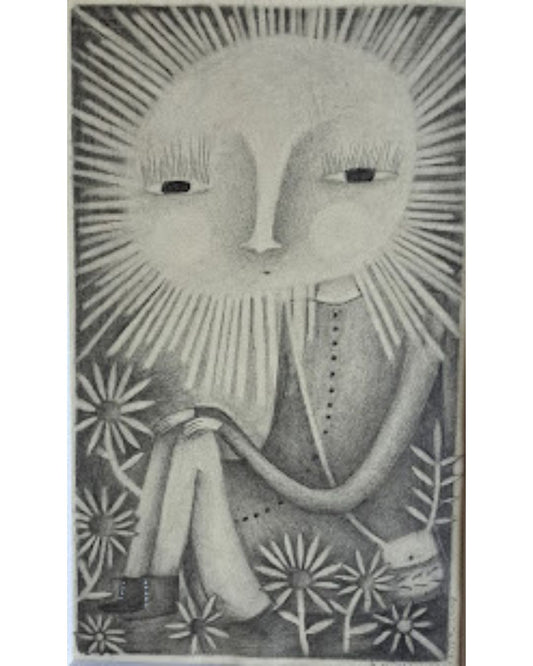 Drawing / The Sun Fell on Me 太陽が私の上に降ってきた