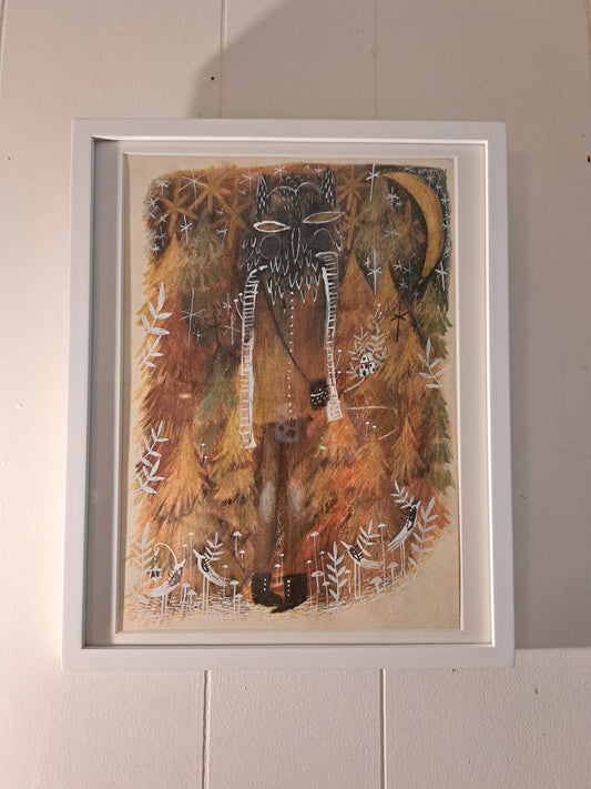 Drawing / The night takes color 色づく夜