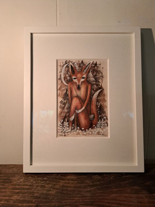 Drawing / Morning Forest 朝の森