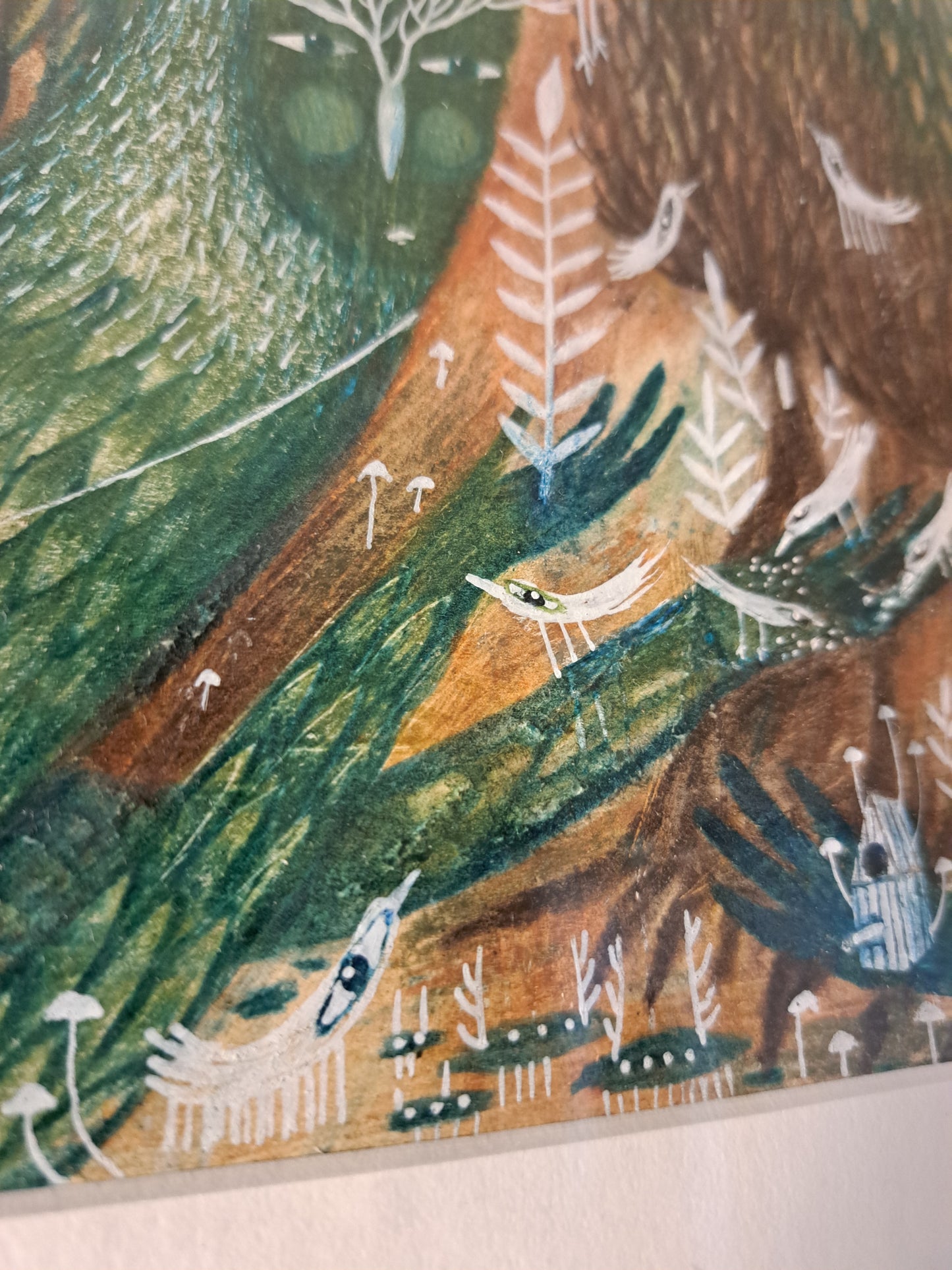 Drawing / In a hidden corner of the world 世界の隠れた片隅に