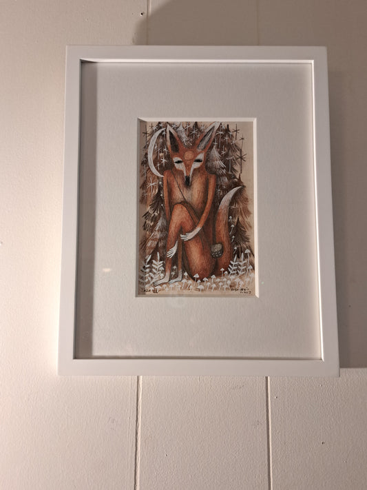 Drawing / Morning Forest 朝の森