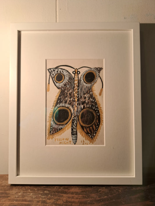 Drawing / Do not be afraid to be a butterfly 蝶になることを怖れないで