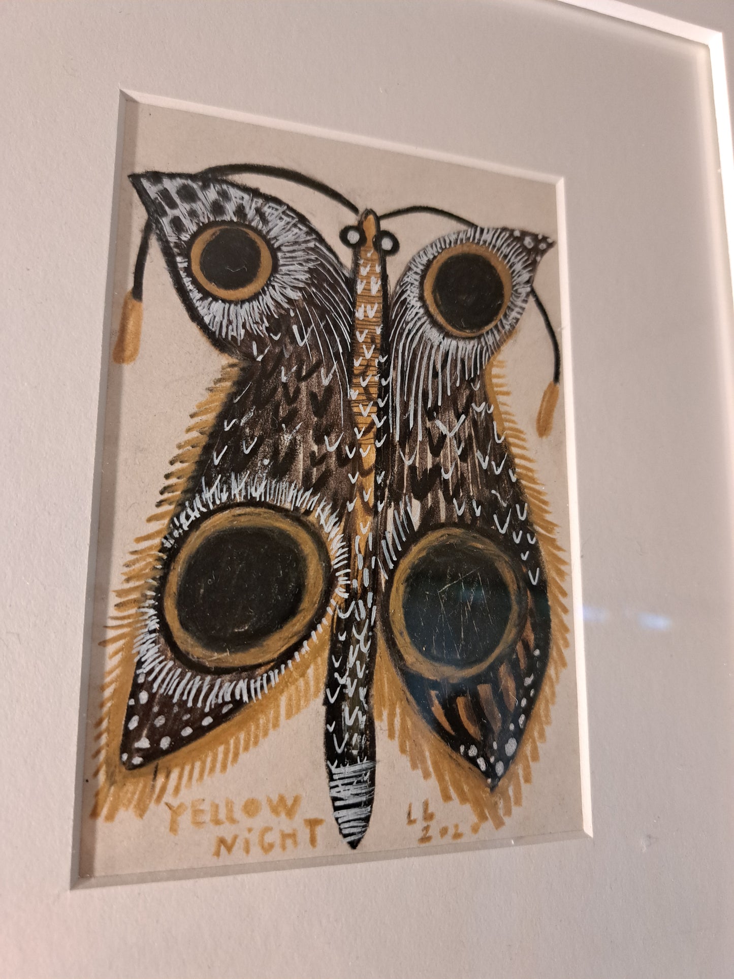 Drawing / Do not be afraid to be a butterfly 蝶になることを怖れないで