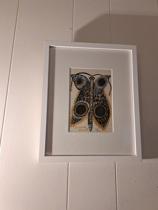 Drawing / Do not be afraid to be a butterfly 蝶になることを怖れないで