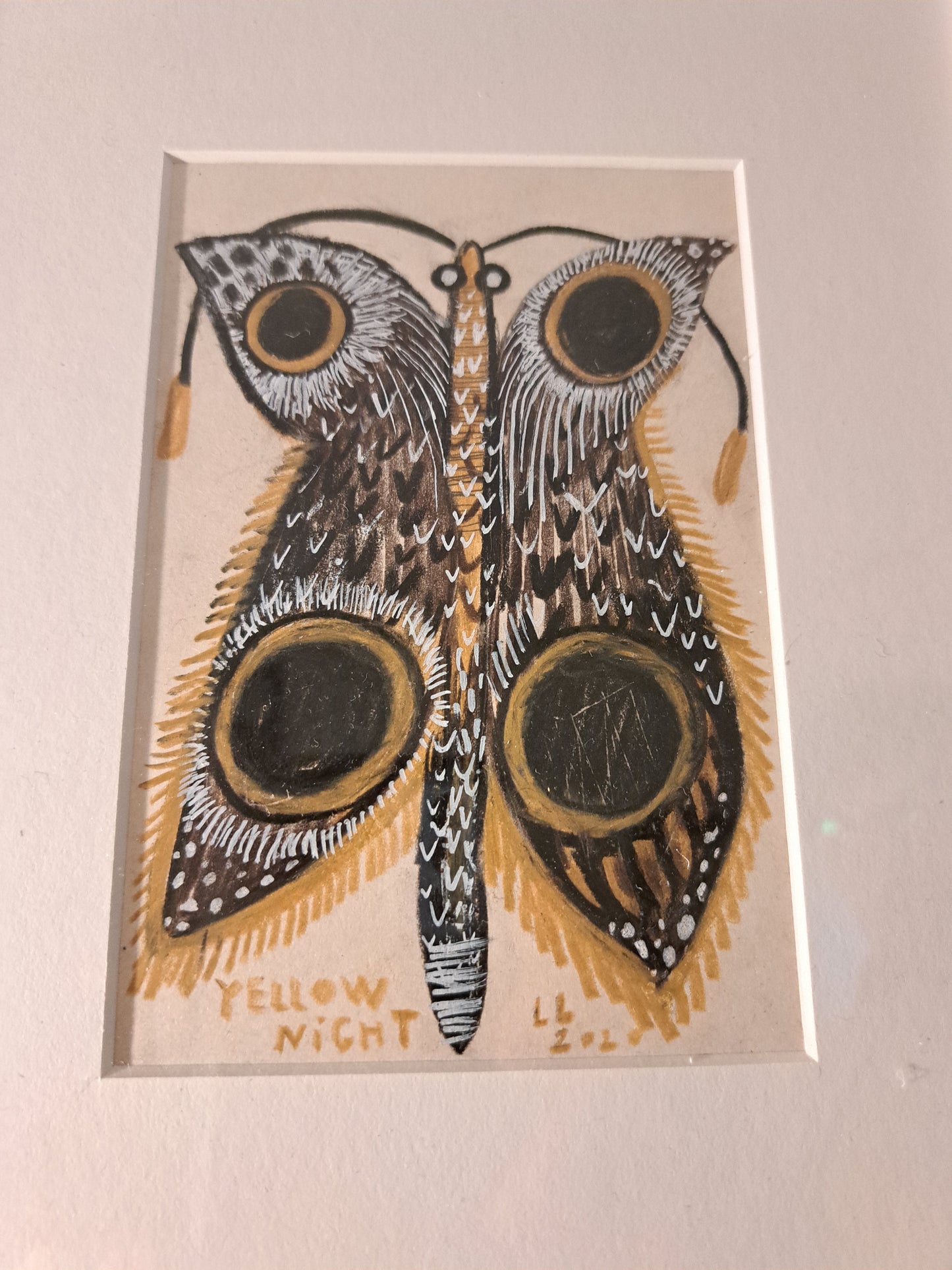 Drawing / Do not be afraid to be a butterfly 蝶になることを怖れないで