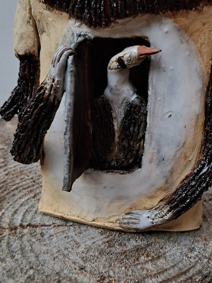 Ceramic Sculpture / Tree Can Talk 木は話せる