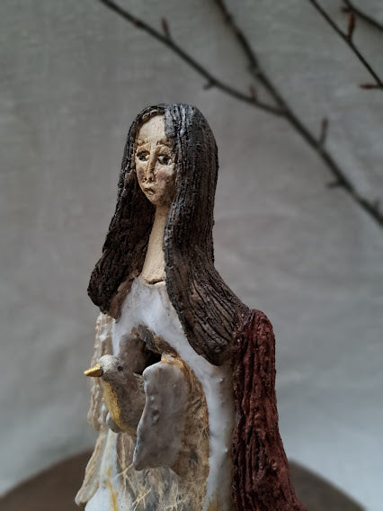 Ceramic Sculpture / Beautiful People_A Bird Lives Inside You ビューティフルピープル_あなたの中に鳥がいます