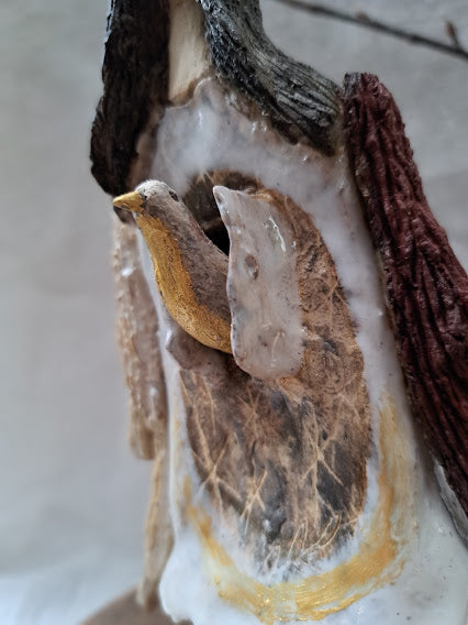 Ceramic Sculpture / Beautiful People_A Bird Lives Inside You ビューティフルピープル_あなたの中に鳥がいます