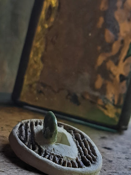 Ceramic Brooch / Enter In A Tree