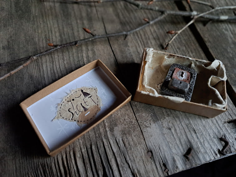 Ceramic Brooch / Your Secret