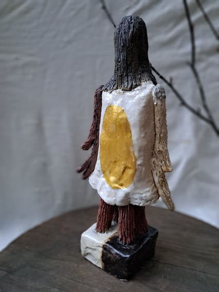 Ceramic Sculpture / Beautiful People_A Bird Lives Inside You ビューティフルピープル_あなたの中に鳥がいます