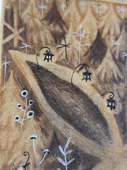 Drawing / The Rabbit Brings a Message 兎がメッセージをもたらす