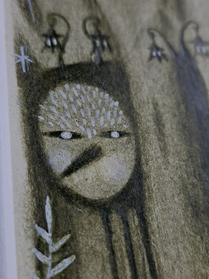 Drawing / At Night I Become A Bird 夜私は鳥になる