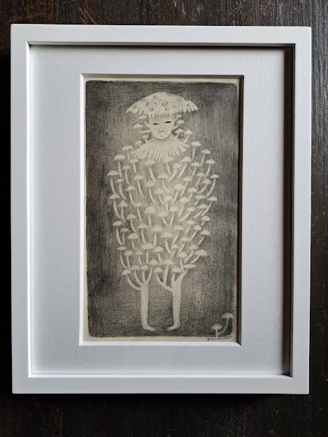 Drawing / The Mushroom Keeper キノコの番人