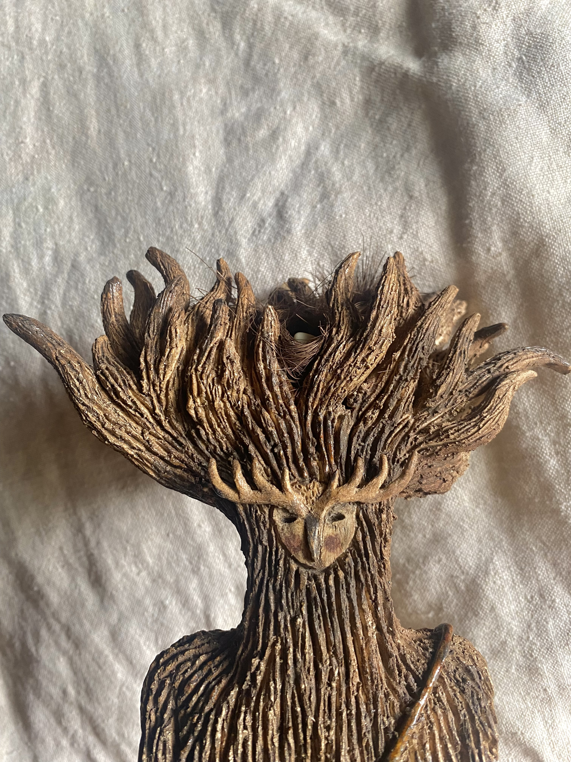 Ceramic Sculpture / Live Like a Tree 木のように生きる
