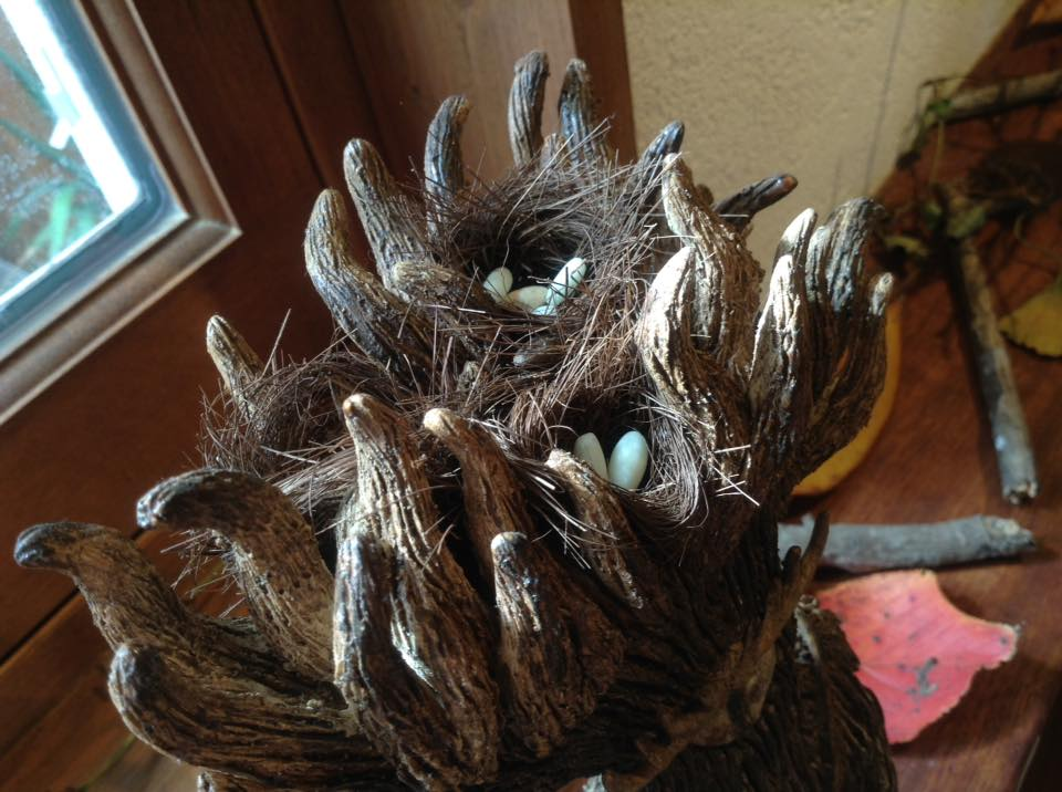 Ceramic Sculpture / Live Like a Tree 木のように生きる