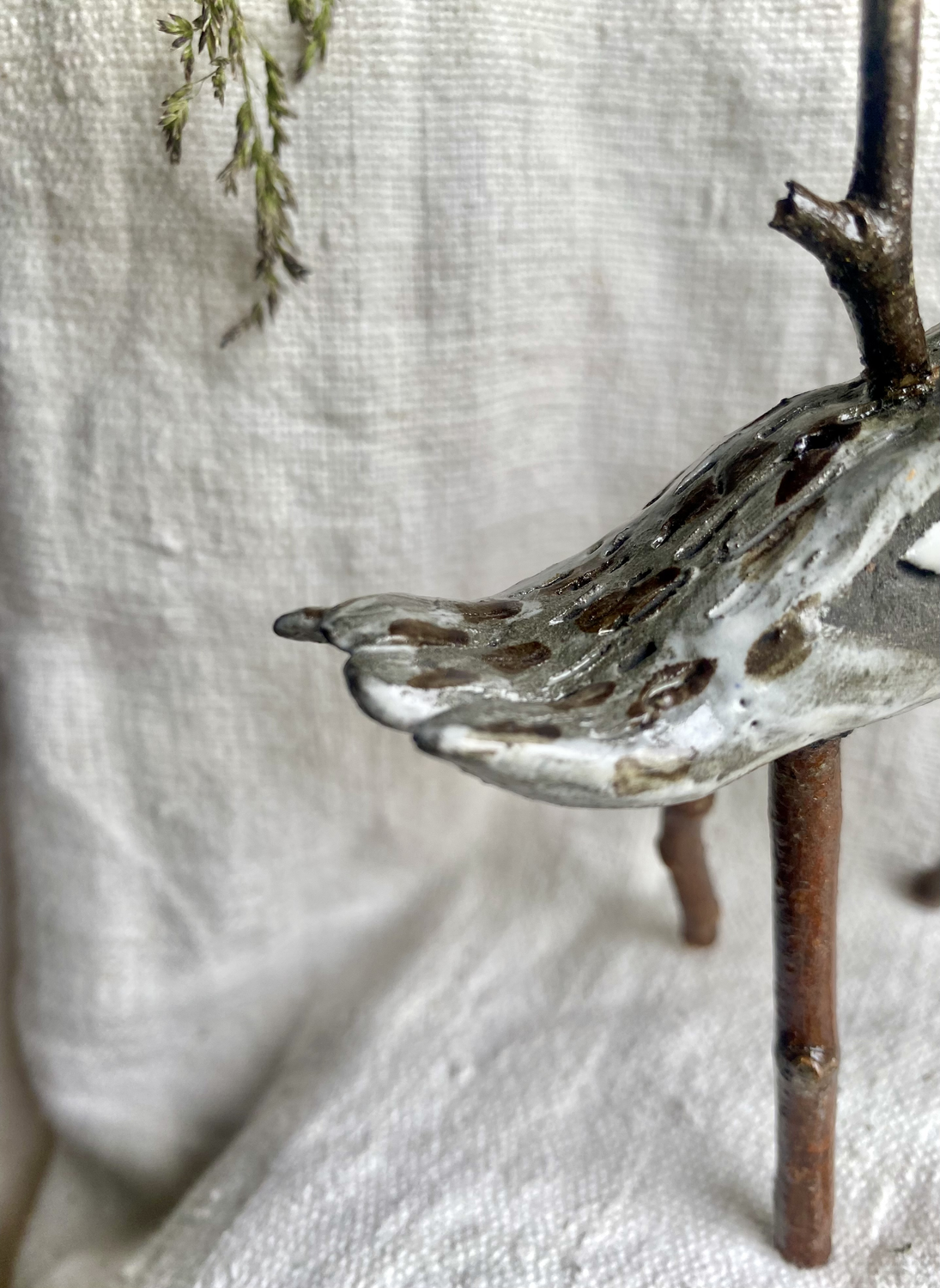Ceramic Sculpture / My Forest Costume 私の森の装い