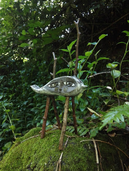 Ceramic Sculpture / My Forest Costume 私の森の装い