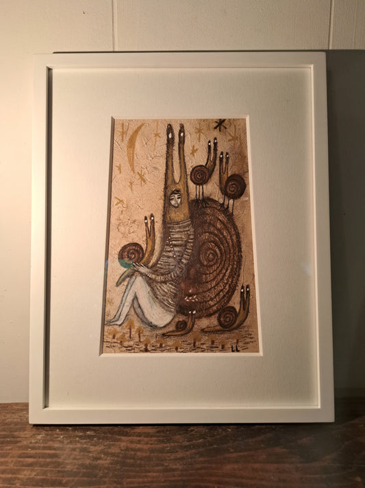 Drawing / We are too slow for the world but not for the nature 私たちはこの世界にとっては遅すぎる けれど自然にとっては丁度いい