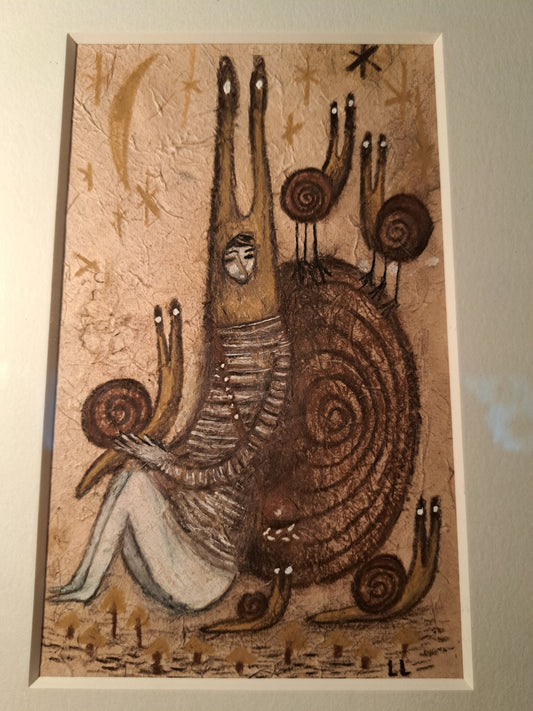 Drawing / We are too slow for the world but not for the nature 私たちはこの世界にとっては遅すぎる けれど自然にとっては丁度いい